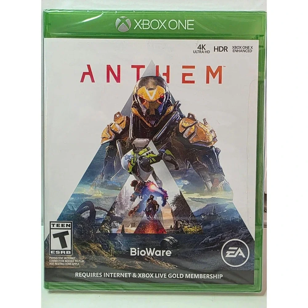New Anthem Xbox One EA BioWare Action RPG Game New Sealed‎ 4K HDR 7352501601
